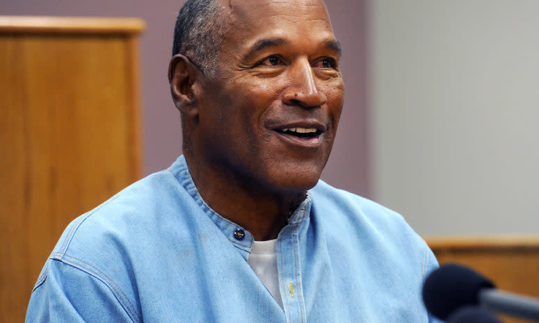 oj simpson speaks to the board at his parole hearing