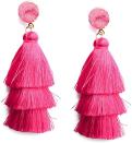 <p>These fun <span>Me&amp;Hz Colorful Layered Fashion Tassel Earrings</span> ($13, originally $15) come in a huge variety of shades. The hot pink is the perfect way to show off something new.</p>