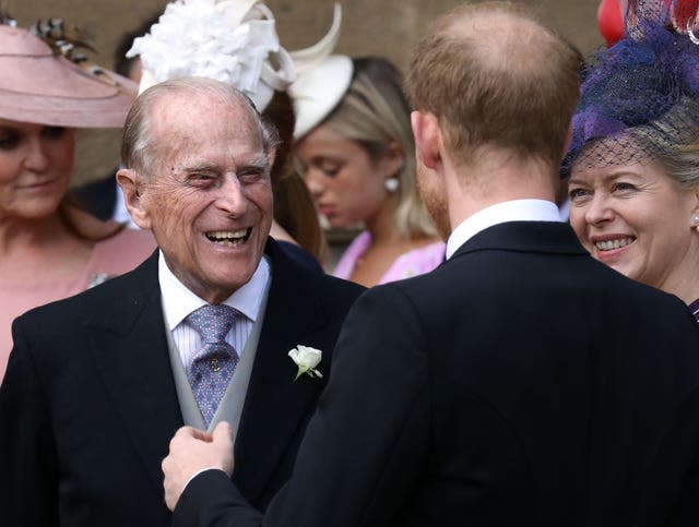 The Duke of Edinburgh and the Duke of Sussex 