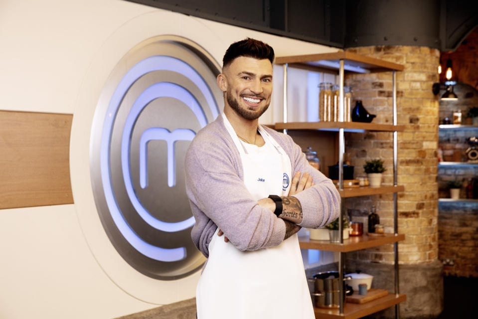 Jake Quickenden on Celebrity Masterchef 2024