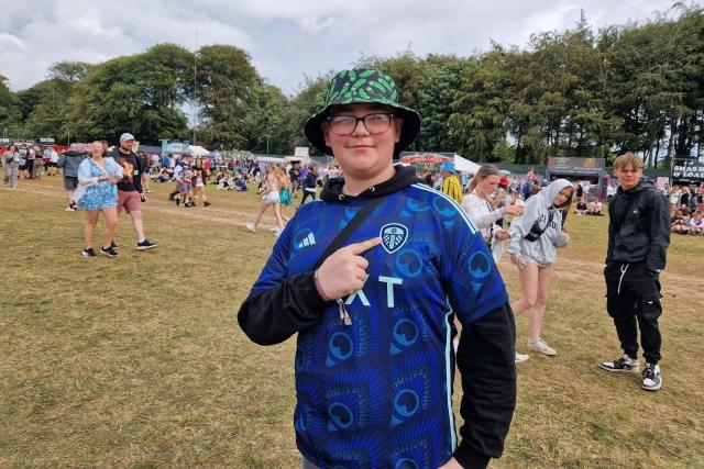 Leeds Festival 2023: Photos of Leeds United fans showing their