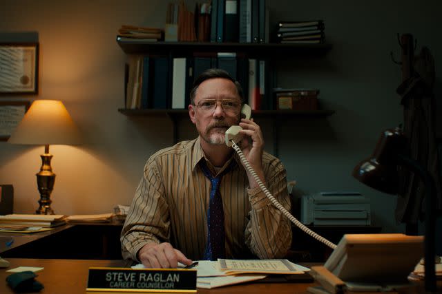 <p>Universal Pictures</p> Matthew Lillard in <em>Five Nights at Freddy's</em> (2023)