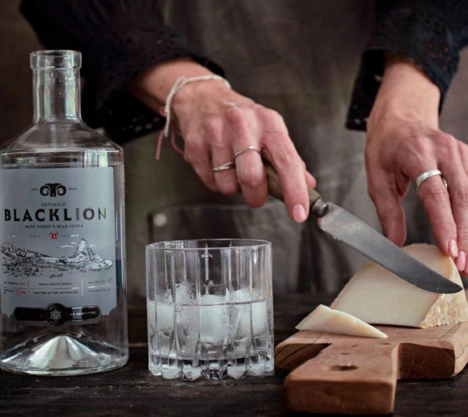 BLACKLION Vodka is a sipping vodka, but also can be used in cocktails. It’s made from sheep’s milk.