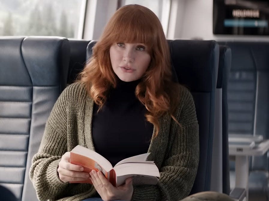 Bryce Dallas Howard as Elly Conway in "Argylle."