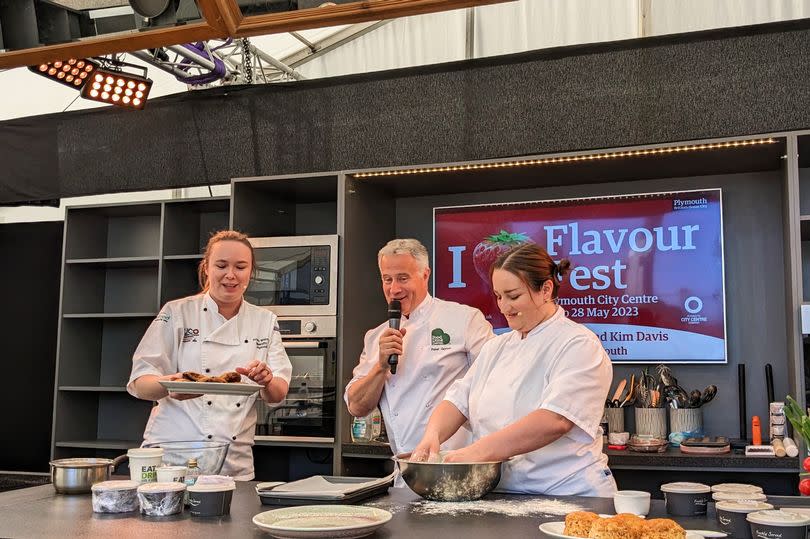 Chef Peter Gorton will be part of Flavour Fest again in 2024 -Credit:Plymouth City Centre Company