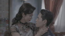 Joanne Peh and Jeff Chou in Mediacorp's M18 drama series "The Last Madame". (Photo: Mediacorp)