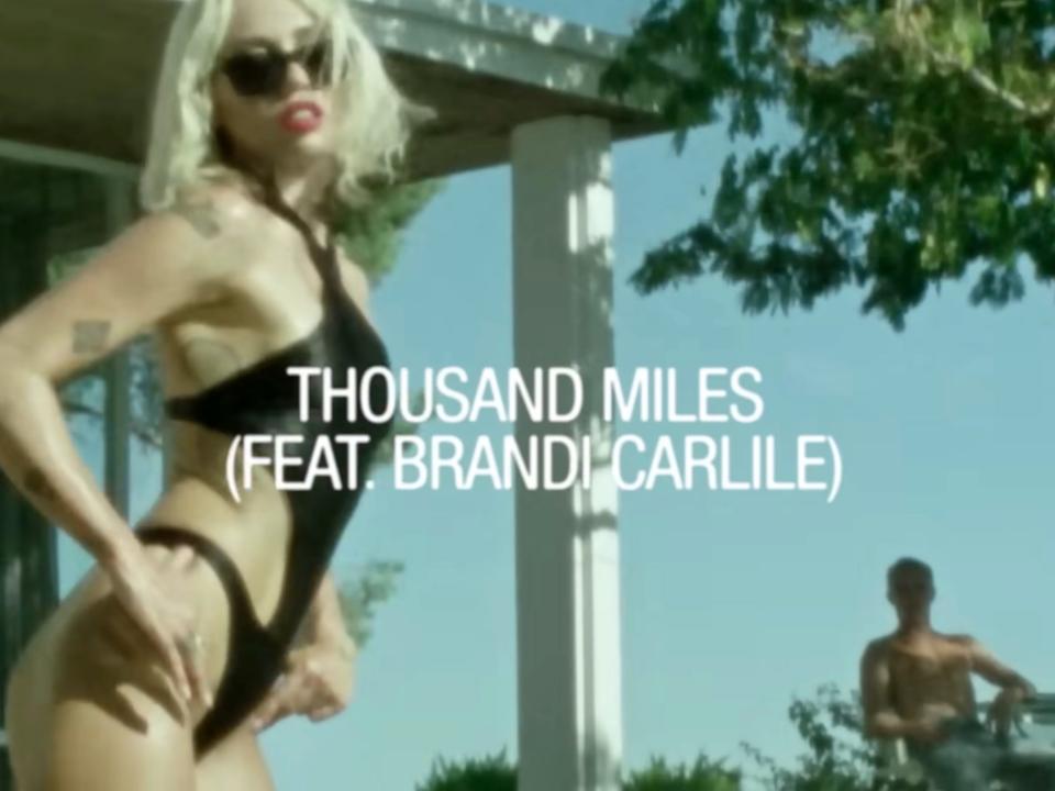 miley cyrus endless summer vacation teaser thousand miles