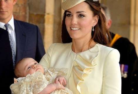 Kate Middleton and Prince George 
