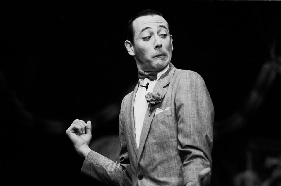 <div class="inline-image__caption"><p>Pee-wee Herman performing in Chicago in 1983. </p></div> <div class="inline-image__credit">Paul Natkin/Getty</div>