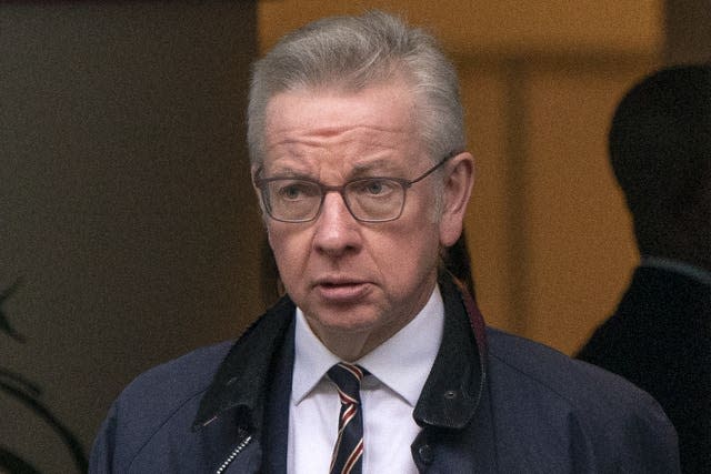 Levelling Up Secretary Michael Gove 