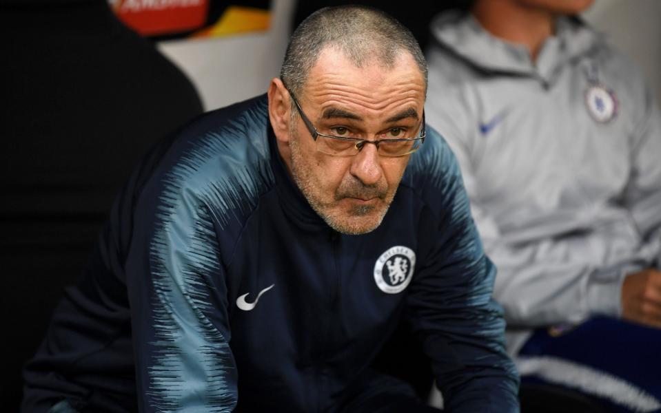 Maurizio Sarri is being linked with a return to Italy - Chelsea FC