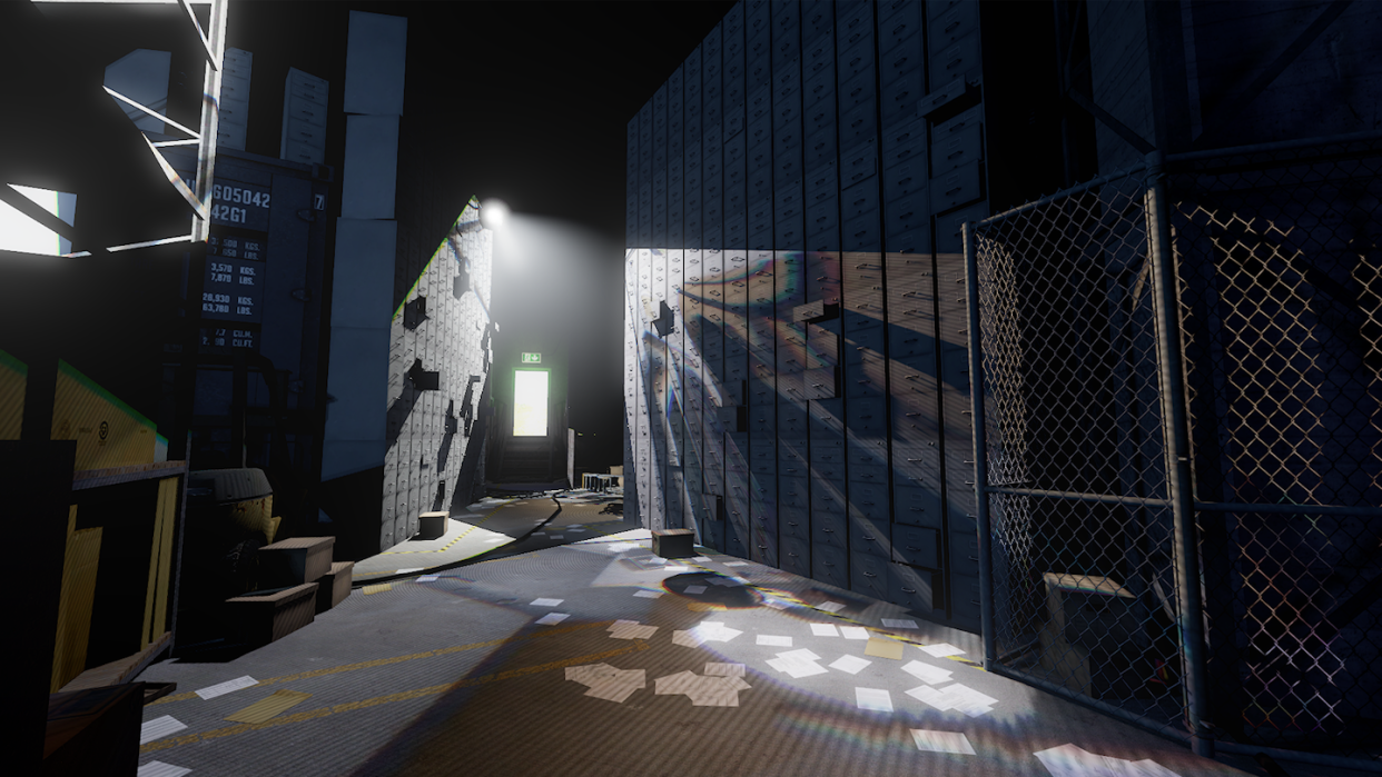 Fotograma del videojuego 'The Stanley Parable'. <a href="https://stanleyparable.com/press/" rel="nofollow noopener" target="_blank" data-ylk="slk:Stanley Parable;elm:context_link;itc:0;sec:content-canvas" class="link ">Stanley Parable</a>