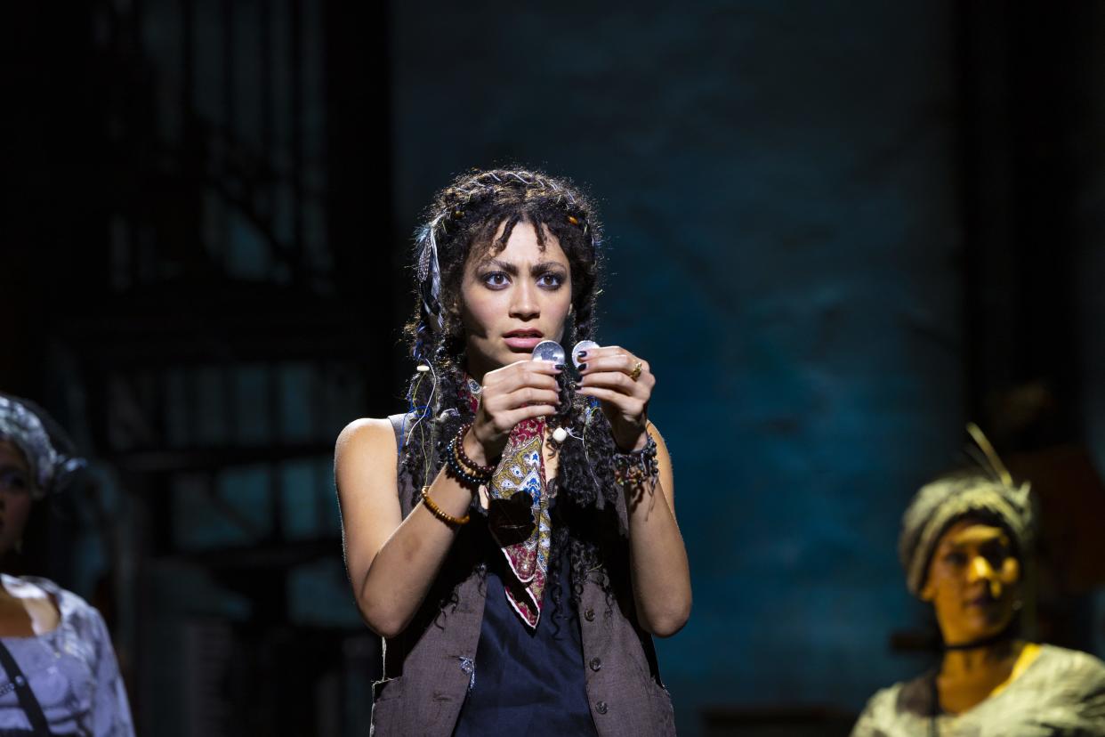 Hannah Whitley, who grew up in Twinsburg, co-stars as Eurydice in the national tour of "Hadestown."