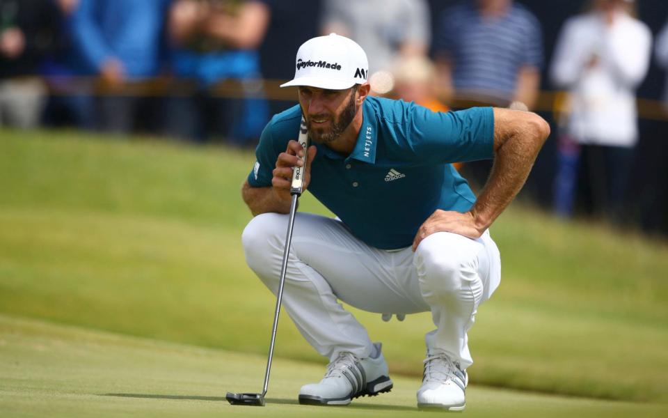 Dustin Johnson - Credit: AP Photo/Dave Thompson