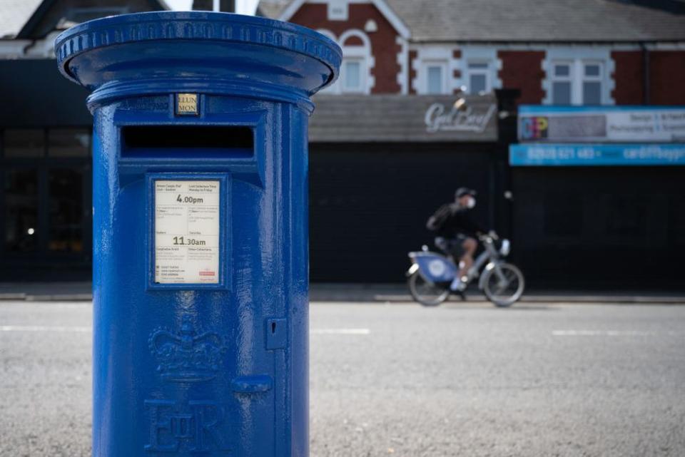 17) Blue Postboxes - April 2020