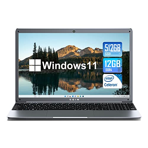 Laptop Sgin de 15,6 pulgadas con Windows 11. (Foto: Amazon)