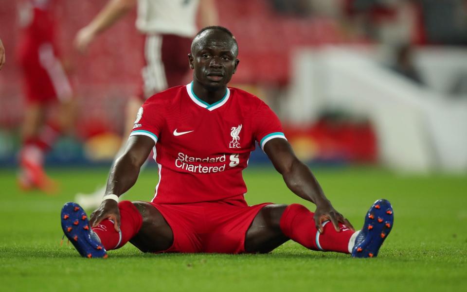 Liverpool have already lost the services of Sadio Mane after the forward was laid low by the coronavirus - GETTY IMAGES