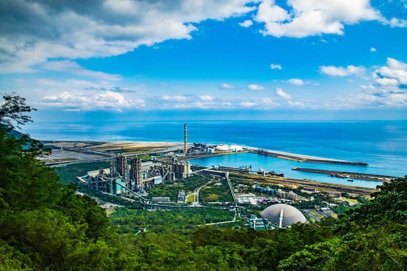 台泥和平電廠。台灣水泥提供