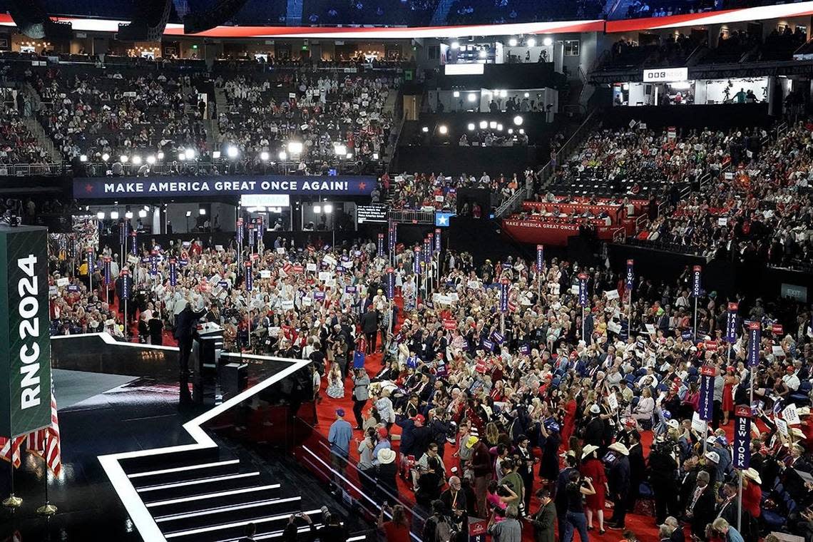 NC’s Mark Robinson introduces himself at Republican National Convention