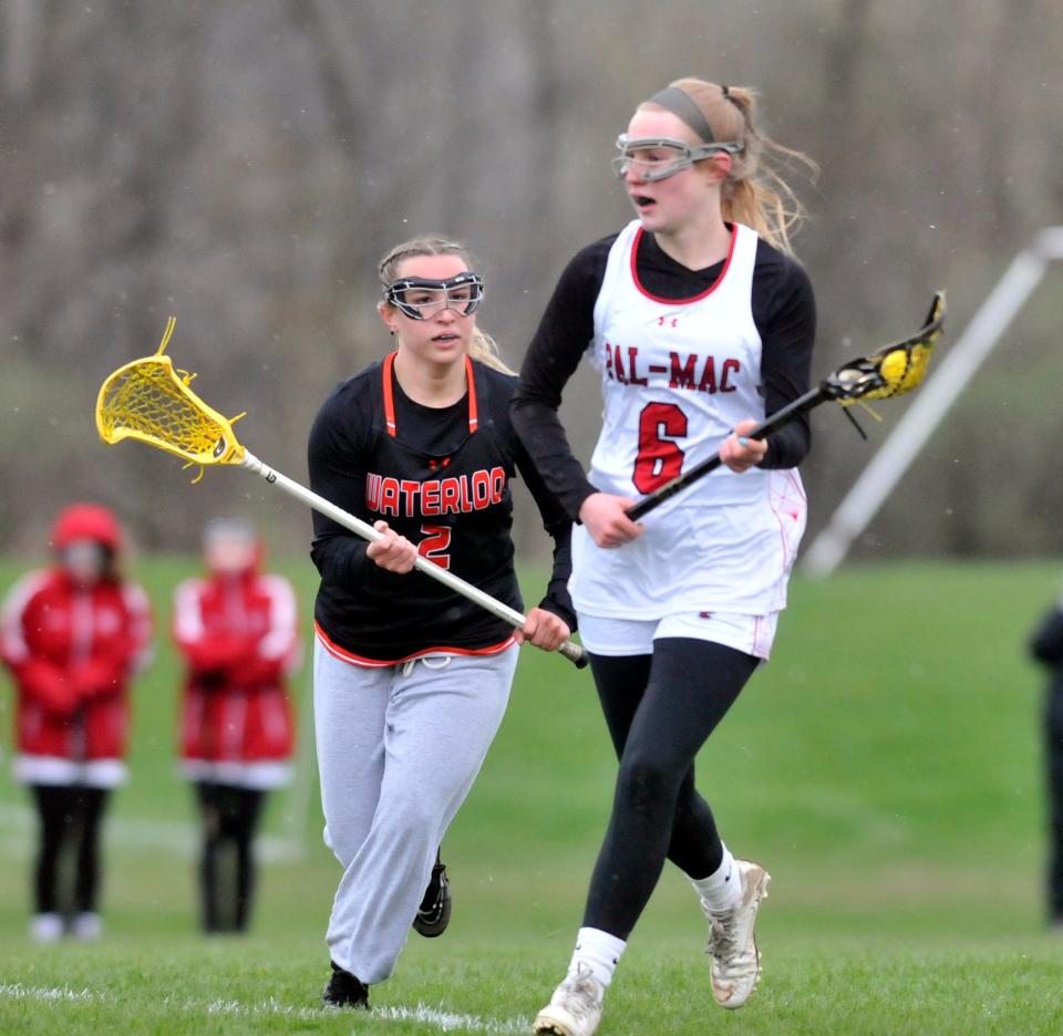 Molly Seither, right, is part of a young Pal-Mac offense.