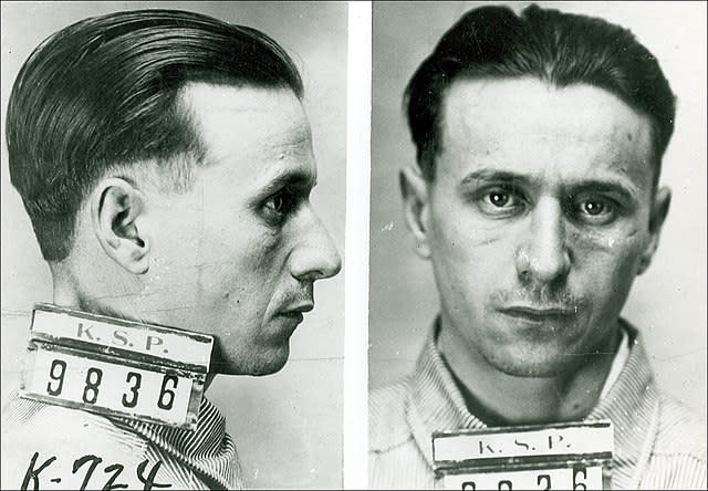 Fred Barker fue otro hijo de Ma Barker, también miembro de su banda de ladrones y secuestradores. Fred murió en 1935 junto a su mala madre en un enfrentamiento a tiros con el FBI en el estado de Florida (Imagen: Wikimedia Commons)