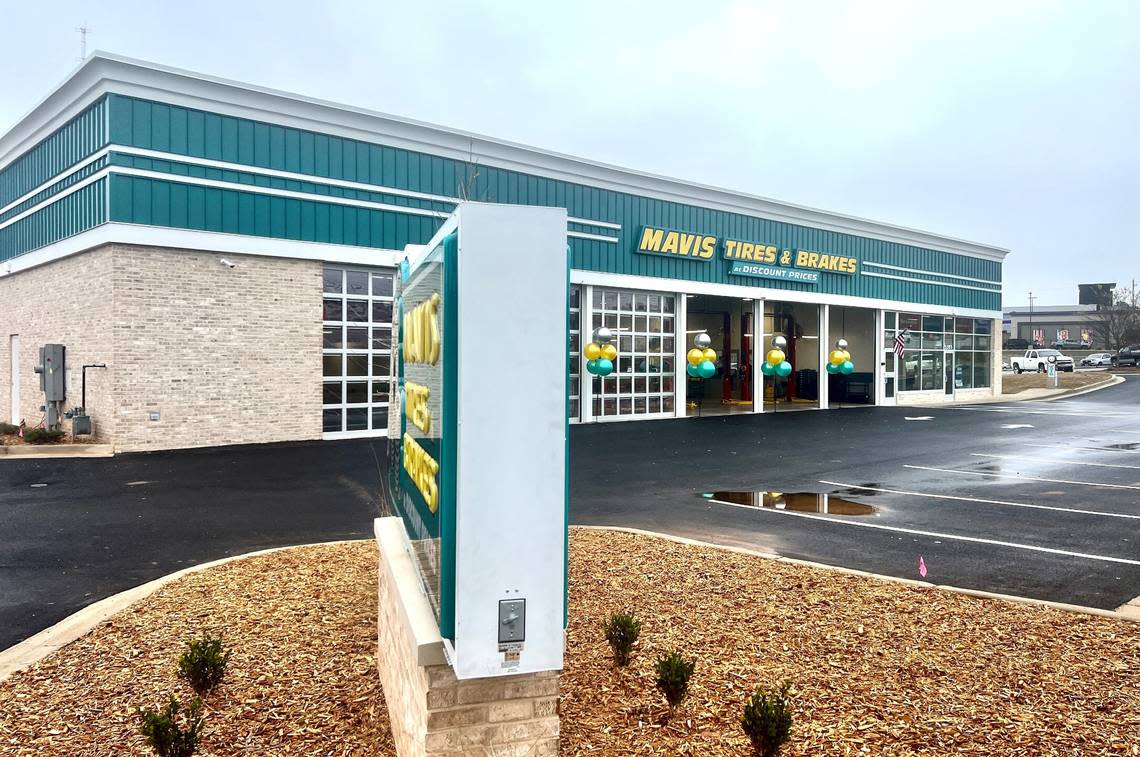 A new Mavis Tires & Brakes store is now open at 5581 Thomaston Road in west Macon.