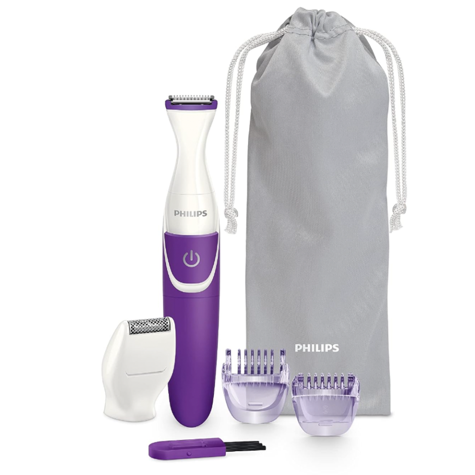 purple bikini trimmer set 