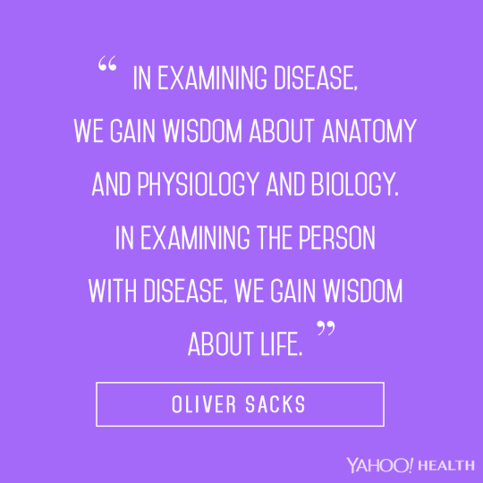 Oliver Sacks on true wisdom