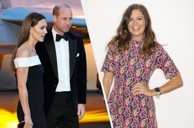 Kate Middleton, Prince William and Deborah James (Photo: Scott Garfitt/Shutterstock/ITV/)