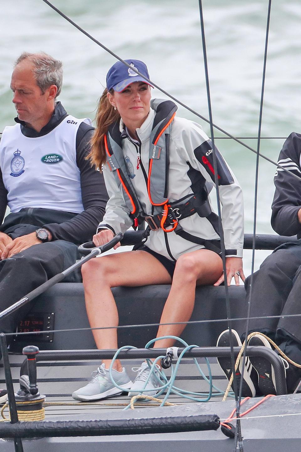 The Duchess of Cambridge hit the high seas in a sailing competition, going head-to-head with husband Prince William, on behalf of <a href="https://people.com/royals/kate-middleton-prince-william-compete-charity-sailing-race/" rel="nofollow noopener" target="_blank" data-ylk="slk:The Royal Foundation in the inaugural King’s Cup Regatta;elm:context_link;itc:0;sec:content-canvas" class="link ">The Royal Foundation in the inaugural King’s Cup Regatta</a>. Kate looked ready to take on the competition in a comfy pair of greyish blue New Balance sneakers for the sailing race. <strong>Get the Look!</strong> New Balance Women's Arishi Fresh Foam Running Shoe, starting at $33.24; <a href="https://www.amazon.com/New-Balance-Running-Champagne-Metallic/dp/B07BL2TK8J/ref=as_li_ss_tl?keywords=new+balance+Fresh+Foam+Arishi+v2+in+Light+Cyclone+with+Sea+Salt+&+Champagne+Metallic&qid=1565362440&s=gateway&sr=8-2&linkCode=ll1&tag=poshoppingkatemiddletoncomfyshoeskphillips819-20&linkId=78bd27a12b37bd530d76dcec96eb6f3d&language=en_US" rel="nofollow noopener" target="_blank" data-ylk="slk:amazon.com;elm:context_link;itc:0;sec:content-canvas" class="link ">amazon.com</a> Allbirds Women’s Wool Runners, $95; <a href="https://shareasale.com/r.cfm?b=923405&u=1772040&m=68246&urllink=https%3A%2F%2Fwww.allbirds.com%2Fproducts%2Fwomens-wool-runners-kereru-marble&afftrack=PEO%2CShopping%3AMeghanMarkleandKateMiddleton%27sGo-ToComfortableShoes%E2%80%94andWheretoBuyThem%2Cchristinerwhitney%2CUnc%2CGal%2C6679059%2C201912%2CI" rel="nofollow noopener" target="_blank" data-ylk="slk:allbirds.com;elm:context_link;itc:0;sec:content-canvas" class="link ">allbirds.com</a> New Balance Classics 274v2, $79.95; <a href="http://www.anrdoezrs.net/links/8029122/type/dlg/sid/PEO,Shopping:MeghanMarkleandKateMiddleton'sGo-ToComfortableShoes—andWheretoBuyThem,christinerwhitney,Unc,Gal,6679059,201912,I/https://www.zappos.com/p/new-balance-classics-274v2-steel-white/product/9188421/color/25561" rel="nofollow noopener" target="_blank" data-ylk="slk:zappos.com;elm:context_link;itc:0;sec:content-canvas" class="link ">zappos.com</a> New Balance Fuel Core NERGIZE, $64.95; <a href="http://www.anrdoezrs.net/links/8029122/type/dlg/sid/PEO,Shopping:MeghanMarkleandKateMiddleton'sGo-ToComfortableShoes—andWheretoBuyThem,christinerwhitney,Unc,Gal,6679059,201912,I/https://www.zappos.com/p/new-balance-fuelcore-nergize-overcast-white/product/8998655/color/711860" rel="nofollow noopener" target="_blank" data-ylk="slk:zappos.com;elm:context_link;itc:0;sec:content-canvas" class="link ">zappos.com</a>