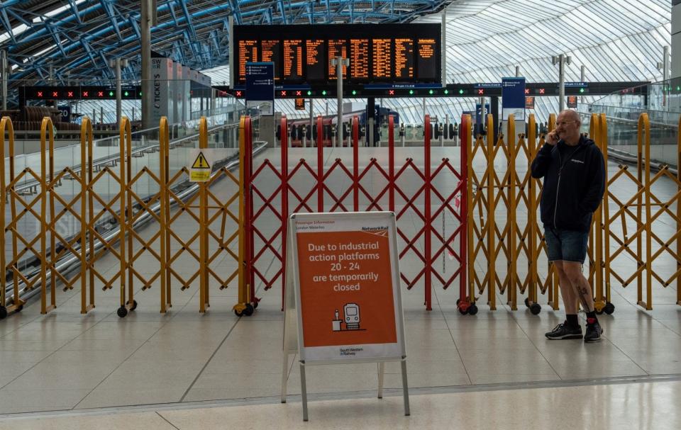 October Train Strike dates Rail Industrial Action - Carl Court/Getty Images