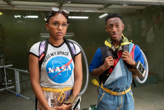 Linda Kallerüs/Netflix Eden Duncan-Smith and Danté Crichlow in 'See You Yesterday'