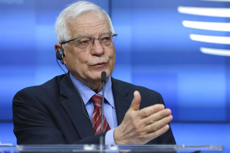 有「歐盟外長」之稱的歐盟外交暨安全政策高級代表波瑞爾（Josep Borrell）。（美聯社）