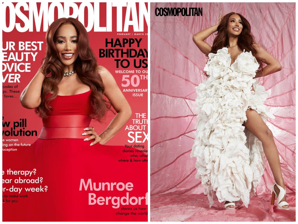 The 50th anniversary issue of Cosmopolitan UK is on sale from 21 January (Cosmopolitan UK / Jordan Rossi)