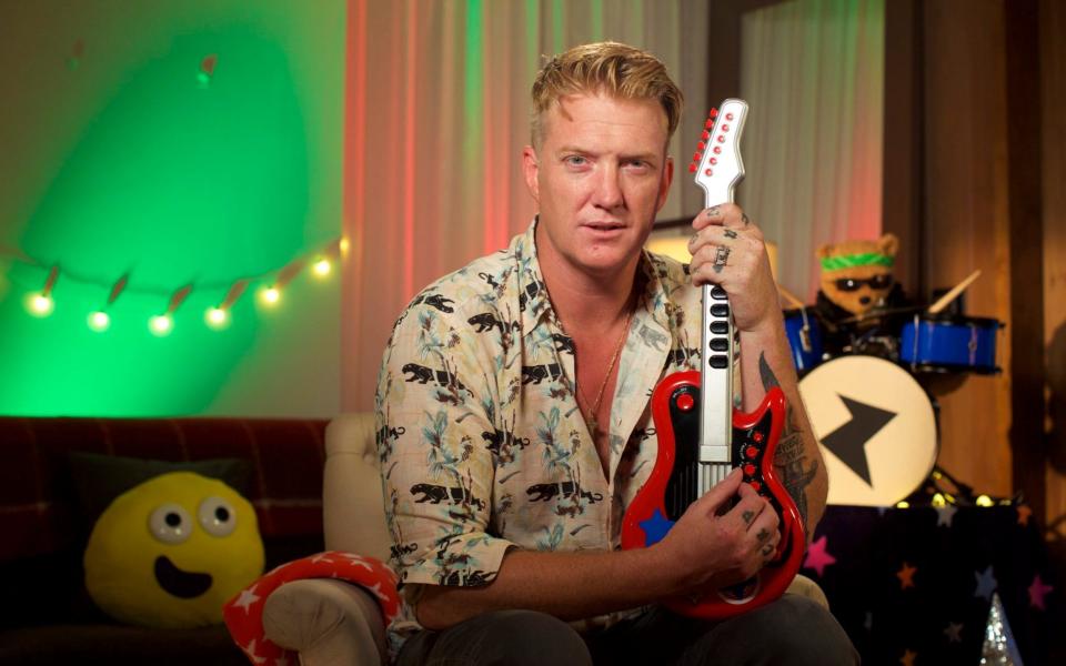 Josh Homme has apologised for kicking a photographer in the face - WARNING: Use of this copyright image is subject to the terms of use of BBC Pictures' Digital Picture