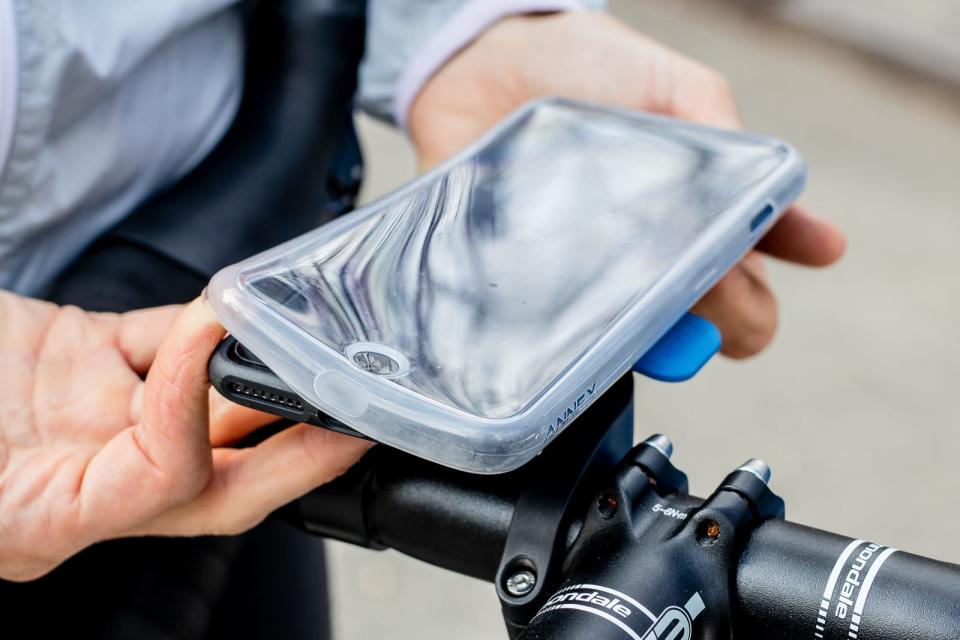 Bike phone mount