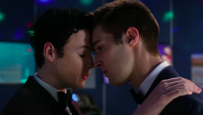 Miles and Tristan from "Degrassi"