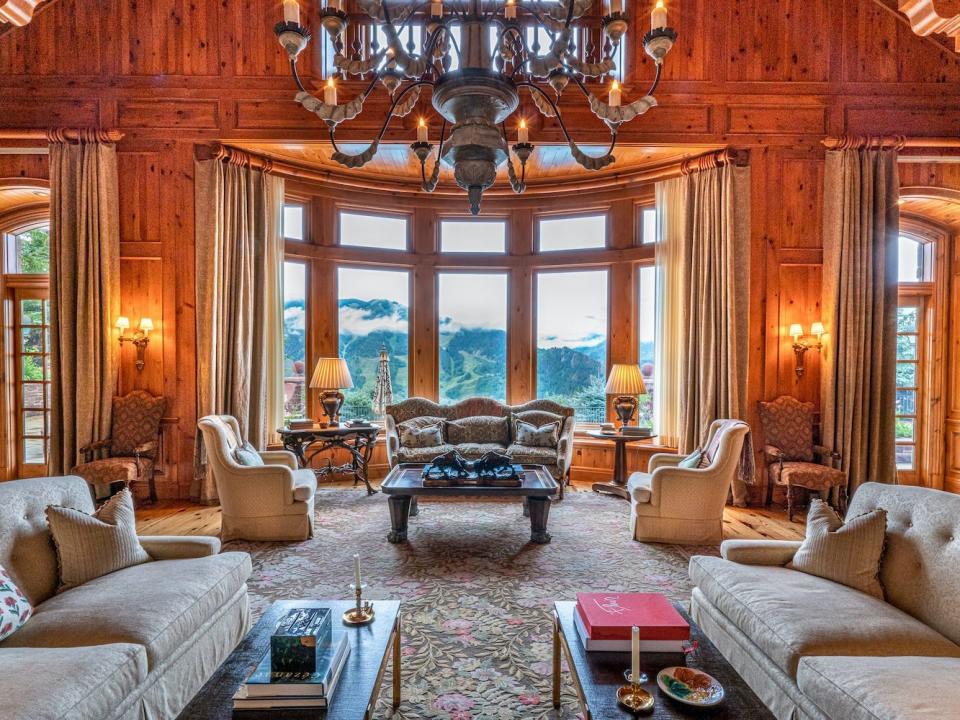 The Peak House on Red Mountain, nicknamed Billionaire Mountain, in Aspen, Colorado.