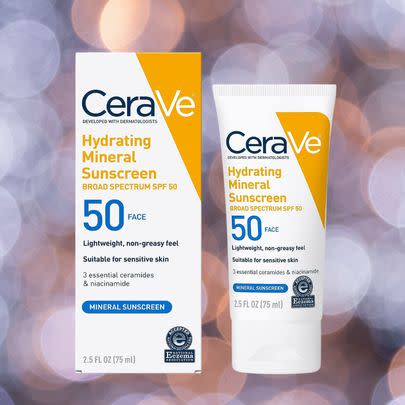 CeraVe 100% mineral sunscreen SPF 50
