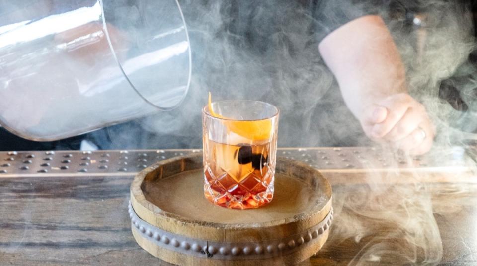 Smoked Old Fashioned at the River Ranch Cattle Company.<p>Westgate River Ranch Resort & Rodeo</p>