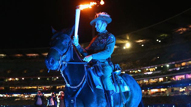 Ceremony at Adelaide Oval.