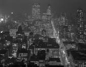 <p>Night, from the Empire State Building, 1946. (© Todd Webb Archive) </p>