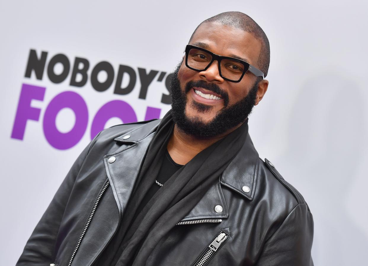 Tyler Perry attends the New York premiere of <em>Nobody’s Fool</em> in New York City. (Photo: Angela Weiss/AFP/Getty Images)