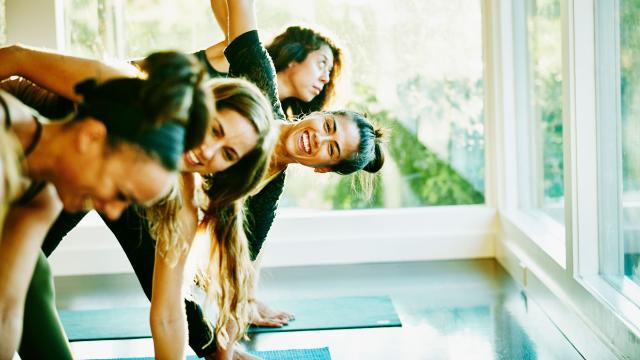 Looking to Relieve Stress from the Pandemic? Try Naked Yoga