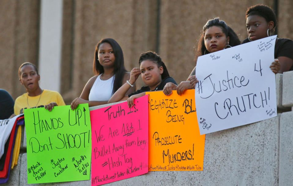 Terence Crutcher fatally shot by Tulsa, Okla., police officer