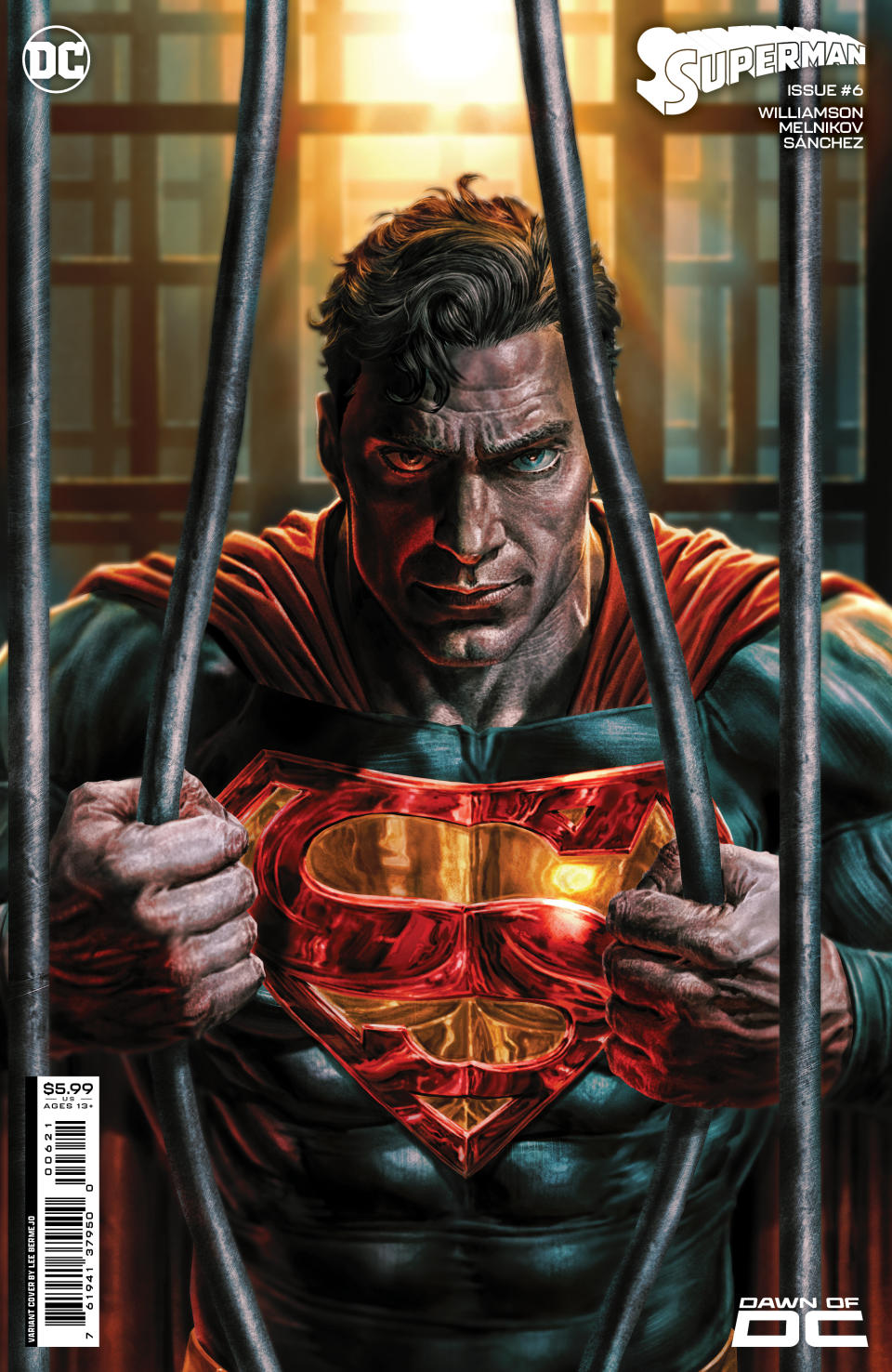 Covers for Superman #6.
