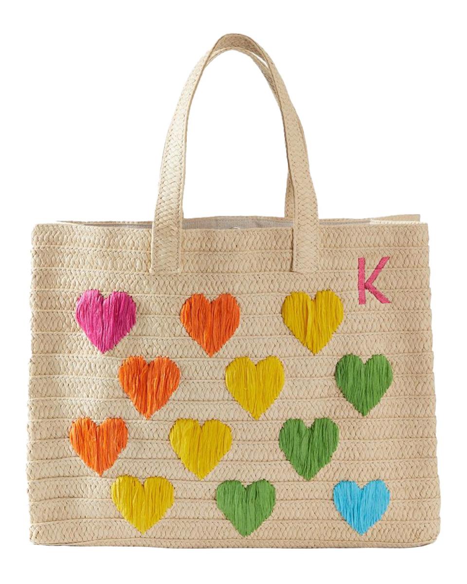 <p><a href="https://go.redirectingat.com?id=74968X1596630&url=https%3A%2F%2Fwww.markandgraham.com%2Fproducts%2Frainbow-hearts-straw-beach-tote%2F%3Fpkey%3Dcpersonalized-valentines-gifts&sref=https%3A%2F%2Fwww.oprahdaily.com%2Fstyle%2Fg42559371%2Fthe-o-list-valentines-day-edition%2F" rel="nofollow noopener" target="_blank" data-ylk="slk:Shop Now;elm:context_link;itc:0;sec:content-canvas" class="link ">Shop Now</a></p><p>Colorful Hearts Straw Beach Tote</p><p>markandgraham.com</p><p>$149.00</p>