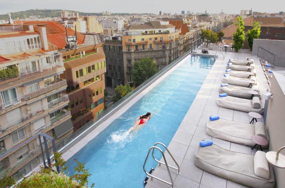 Who wouldn't want to wake up here? [Photo: Ohla Eixample Hotel]