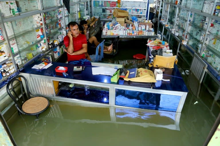 More than three million people have been affected by floods in India and Bangladesh (Mamun Hossain)