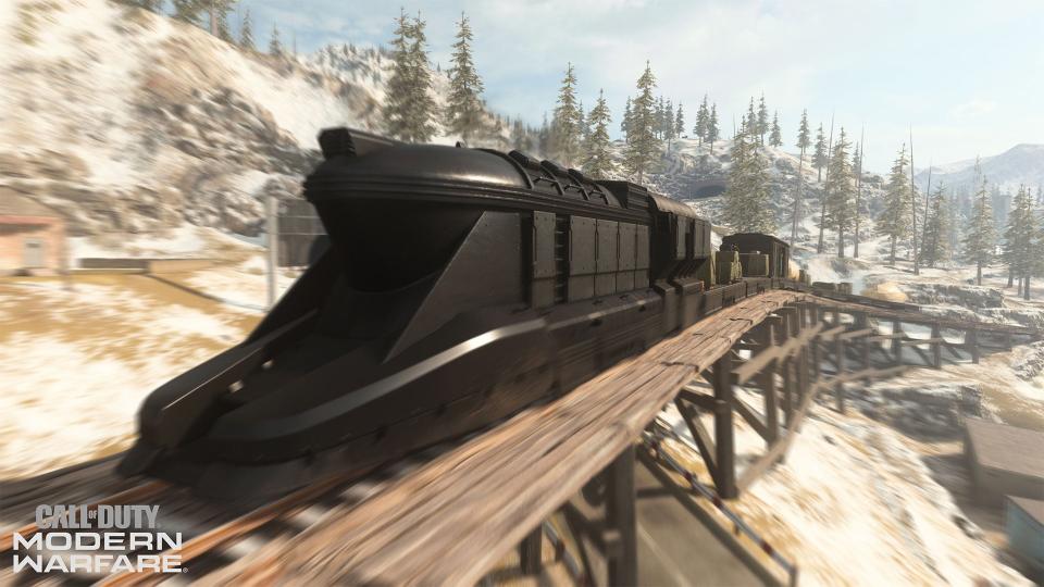 The train is now operating around Verdansk (Infinity Ward)